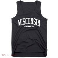 Wisconsin College University Style Tank Top thumb 0