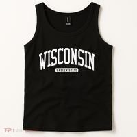 Wisconsin College University Style Tank Top thumb 2