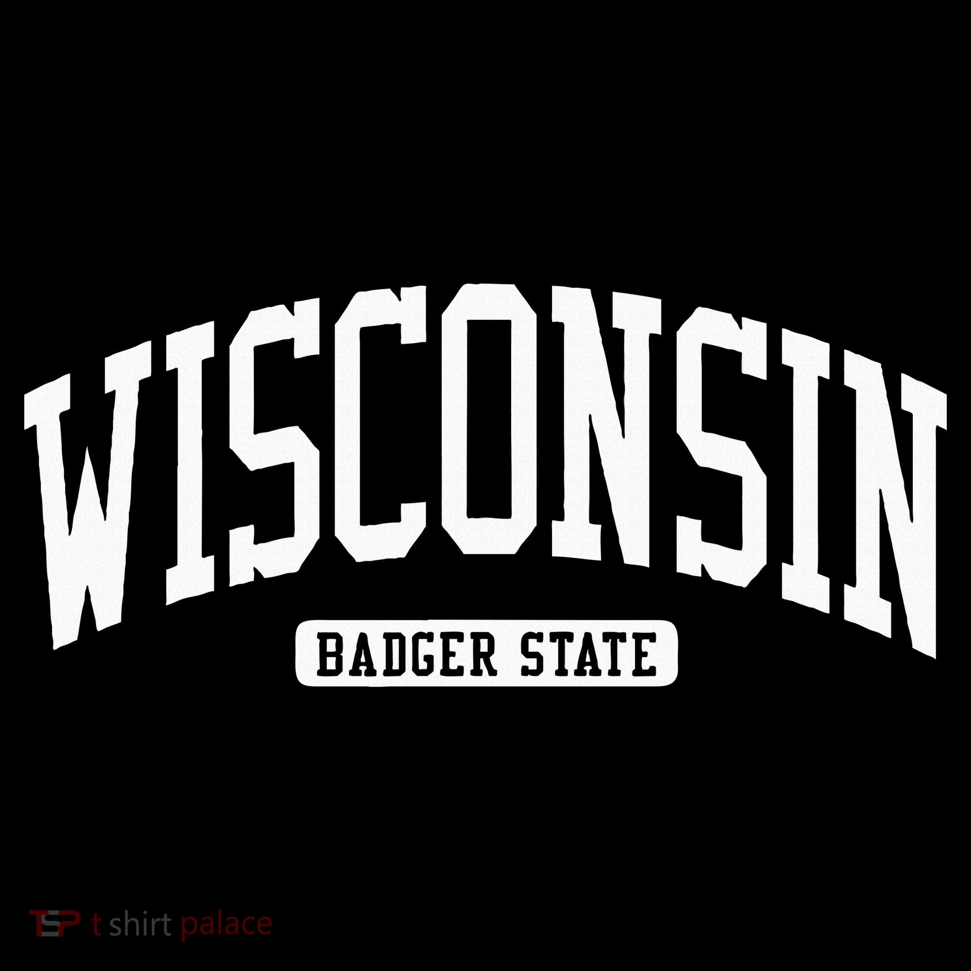 Wisconsin College University Style Women's T-Shirt