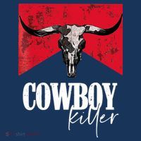 Western Cowgirl Vintage Cowboy Killer Bull Horn T-Shirt thumb 7