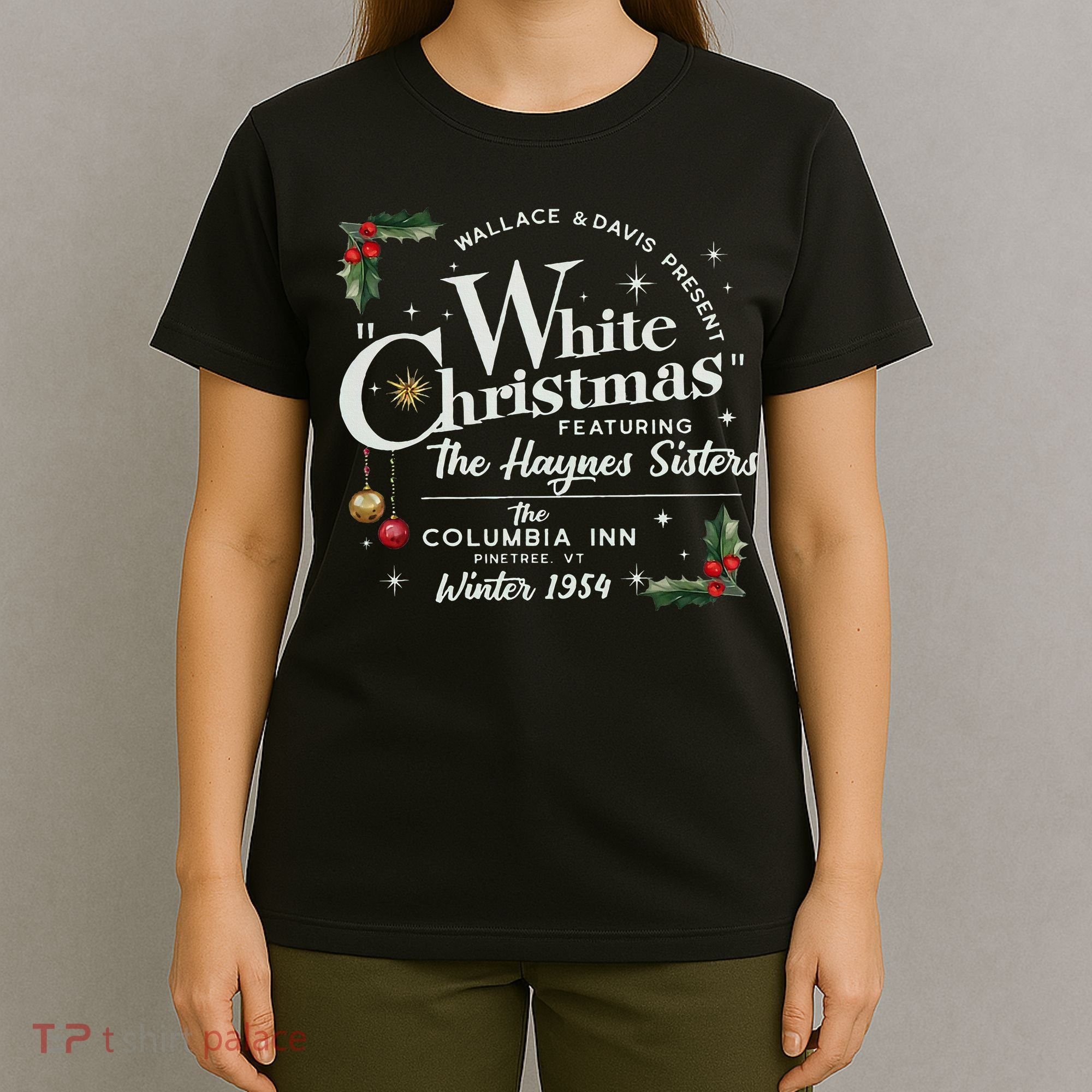 White Christmas Wallace And Davis Haynes Sister  T-Shirt