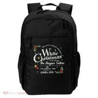 White Christmas Wallace And Davis Haynes Sister  Backpack thumb 0