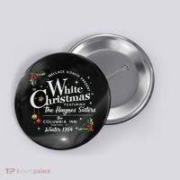 White Christmas Wallace And Davis Haynes Sister  Button thumb 0