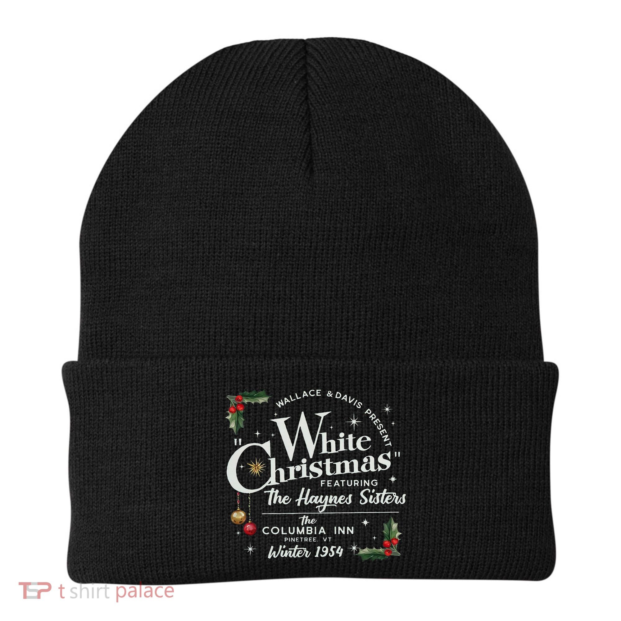White Christmas Wallace And Davis Haynes Sister  Beanie