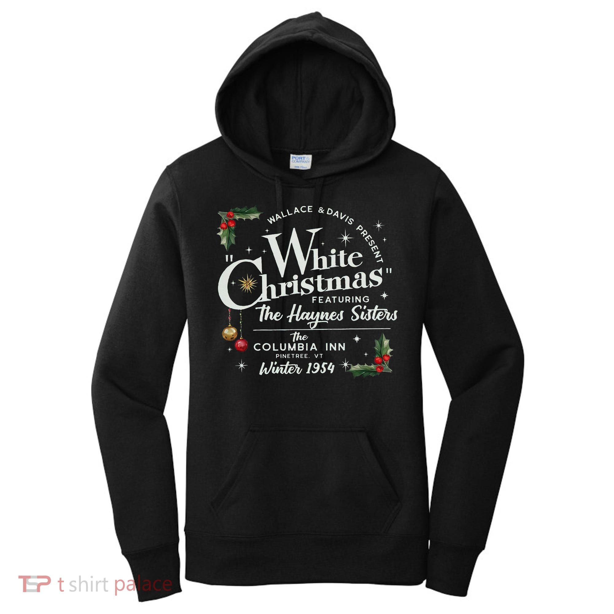 White Christmas Wallace And Davis Haynes Sister  Women's Hoodie