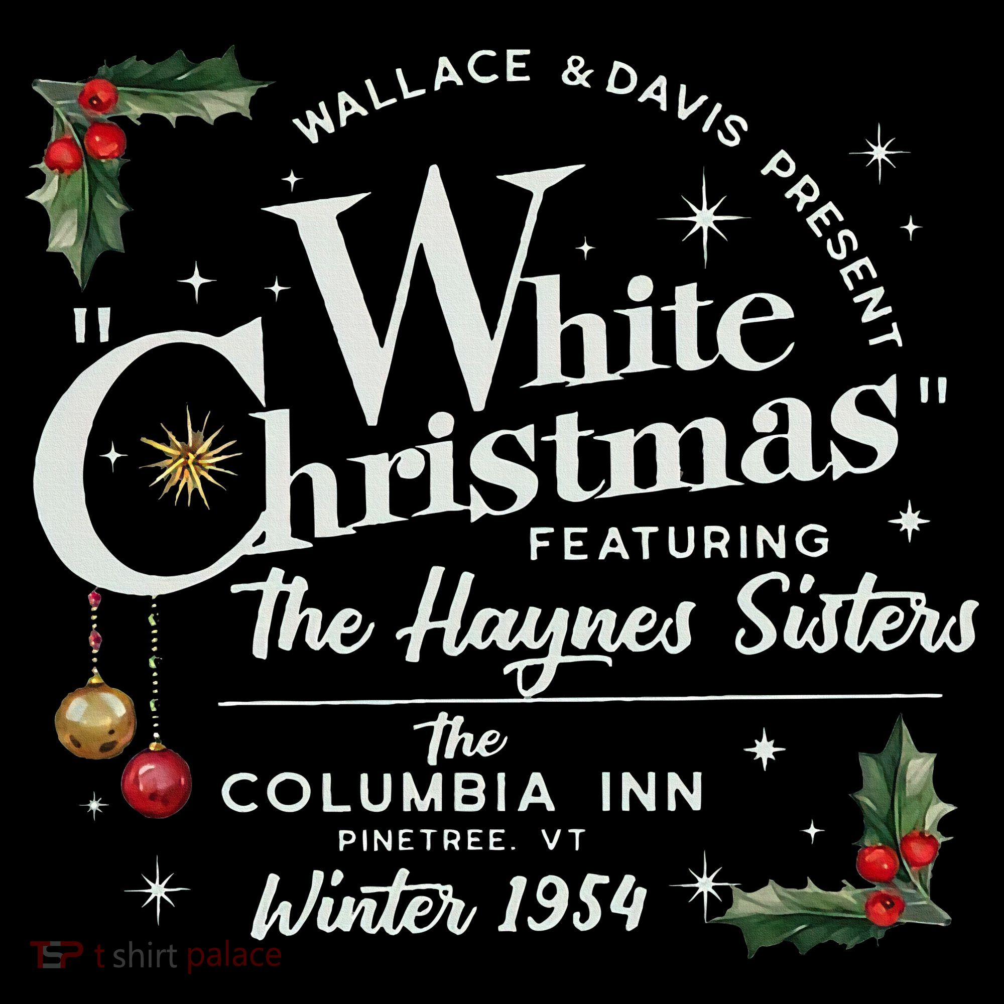 White Christmas Wallace And Davis Haynes Sister  Women's Hoodie