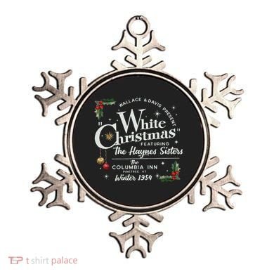 White Christmas Wallace And Davis Haynes Sister  Ornament