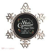White Christmas Wallace And Davis Haynes Sister  Ornament thumb 0