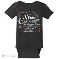 White Christmas Wallace And Davis Haynes Sister  Baby Bodysuit thumb 0