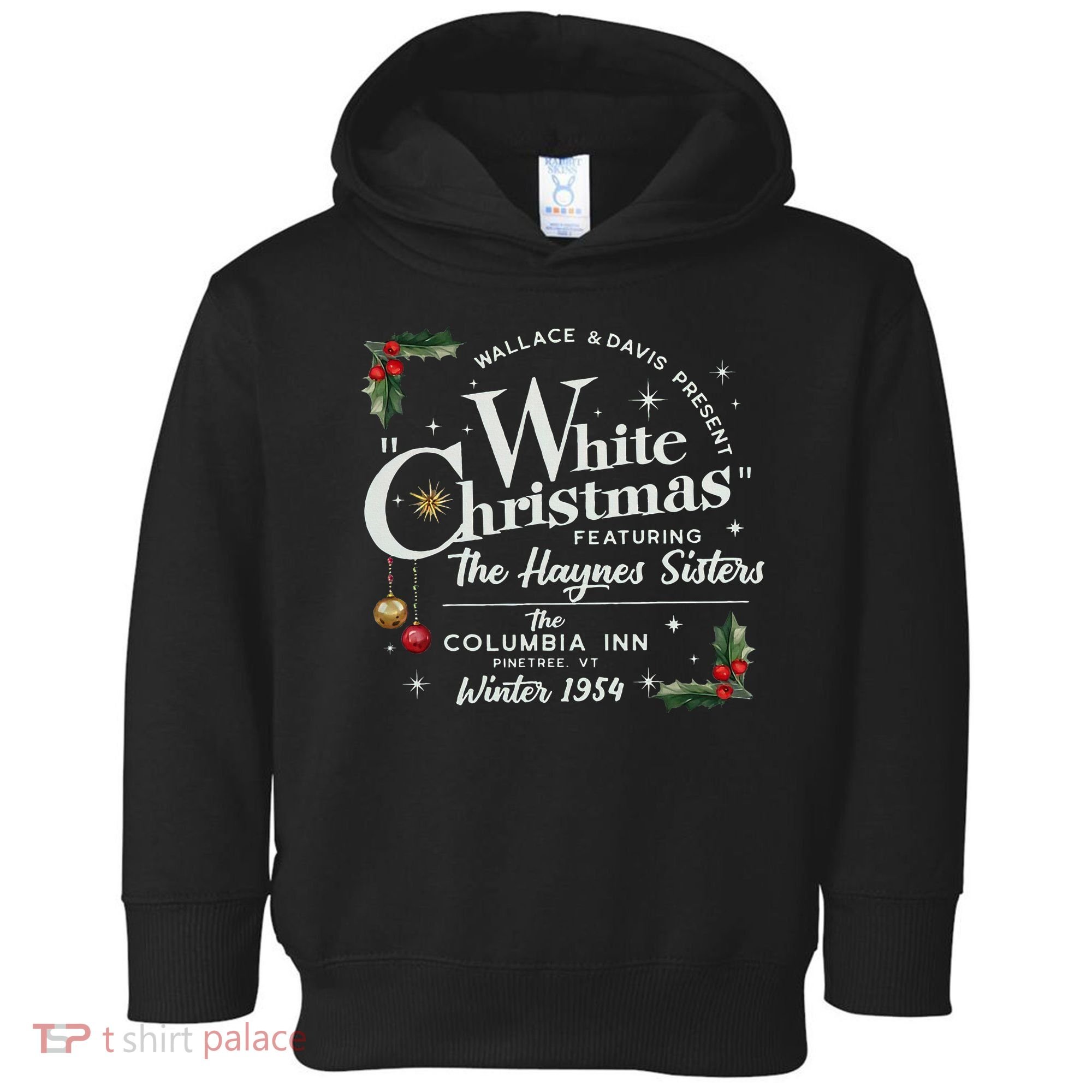 White Christmas Wallace And Davis Haynes Sister  Toddler Hoodie