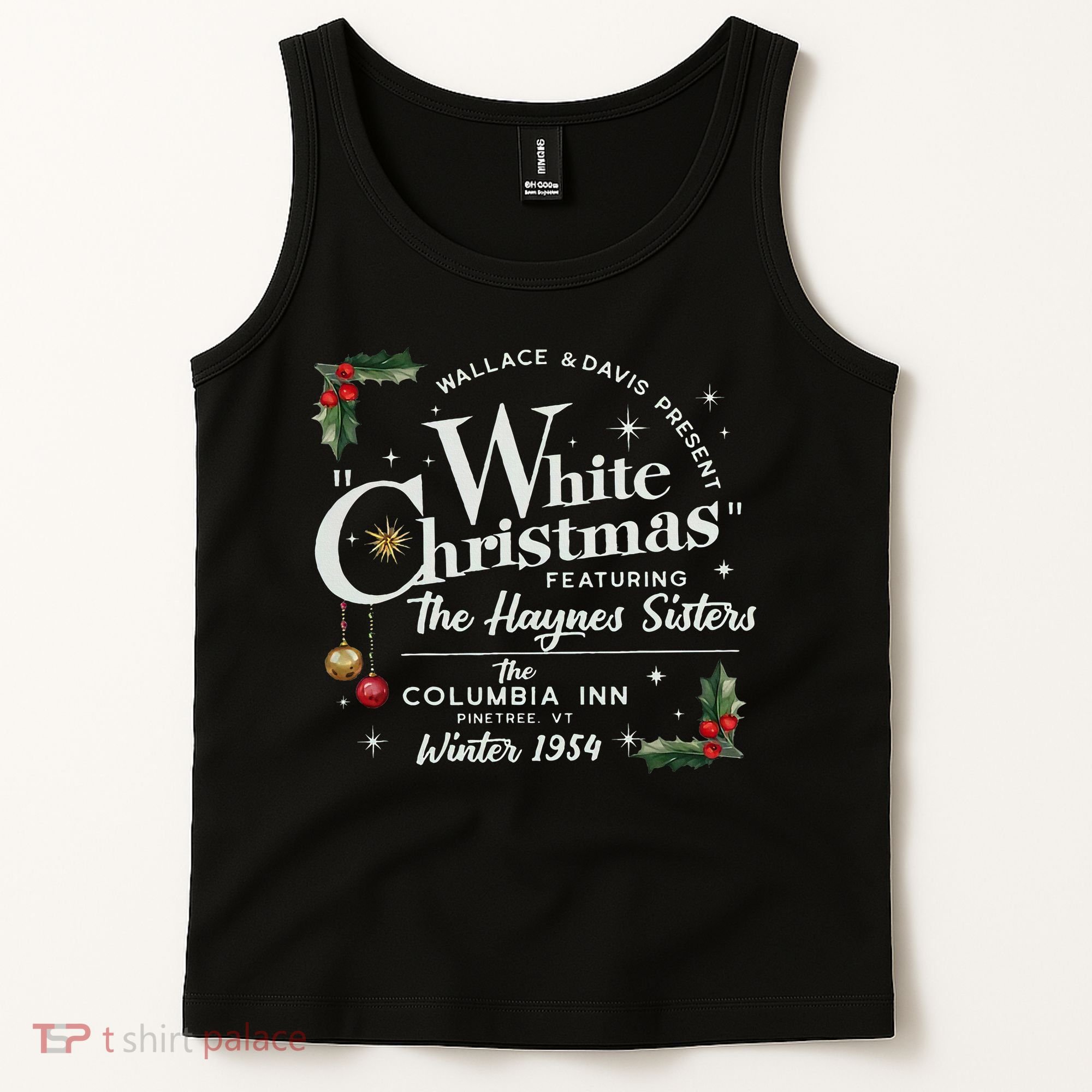 White Christmas Wallace And Davis Haynes Sister  Tank Top