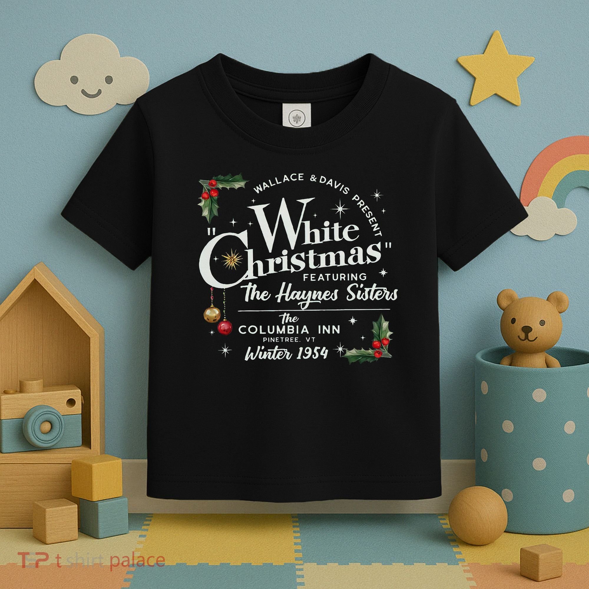 White Christmas Wallace And Davis Haynes Sister  Toddler T-Shirt
