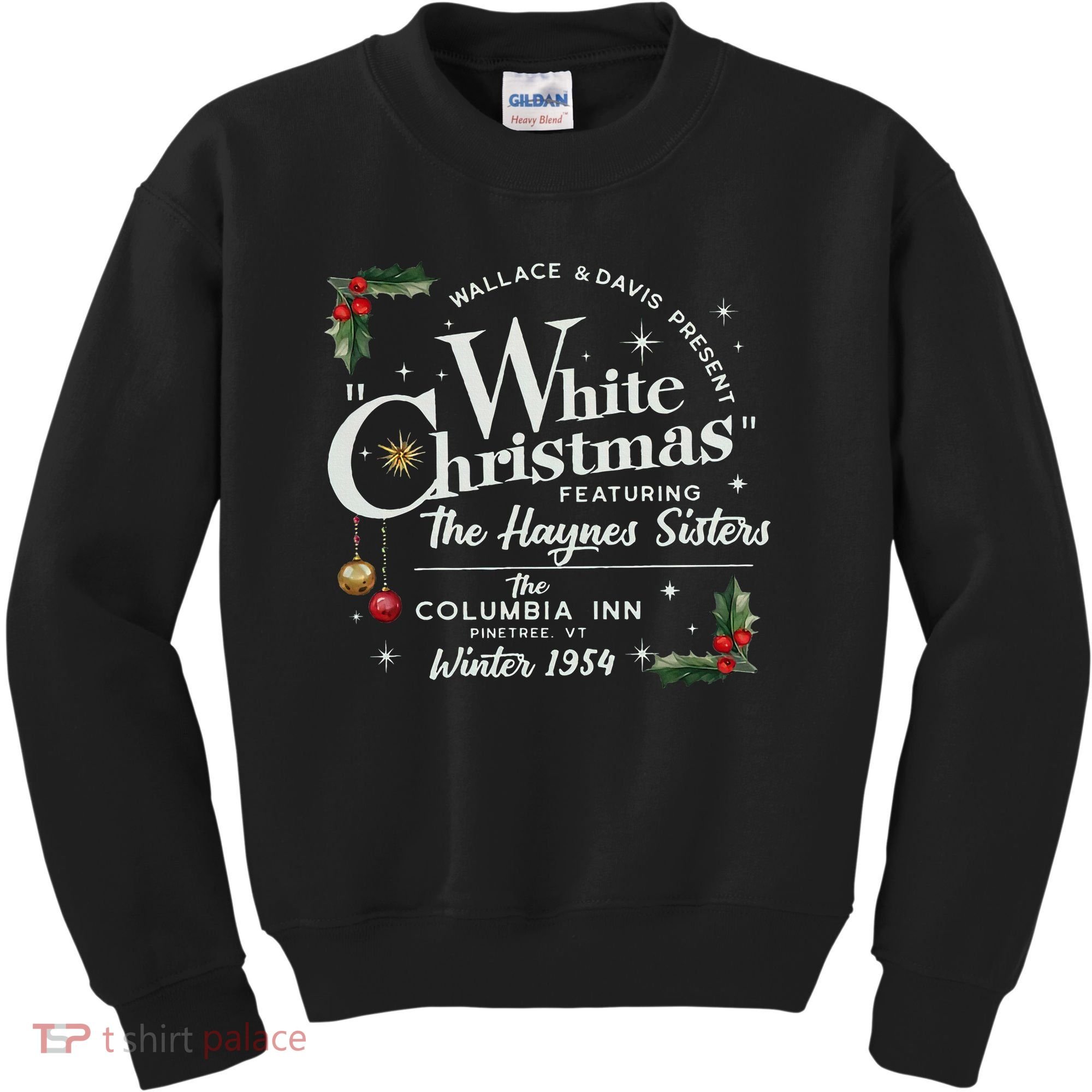 White Christmas Wallace And Davis Haynes Sister  Kids Sweatshirt