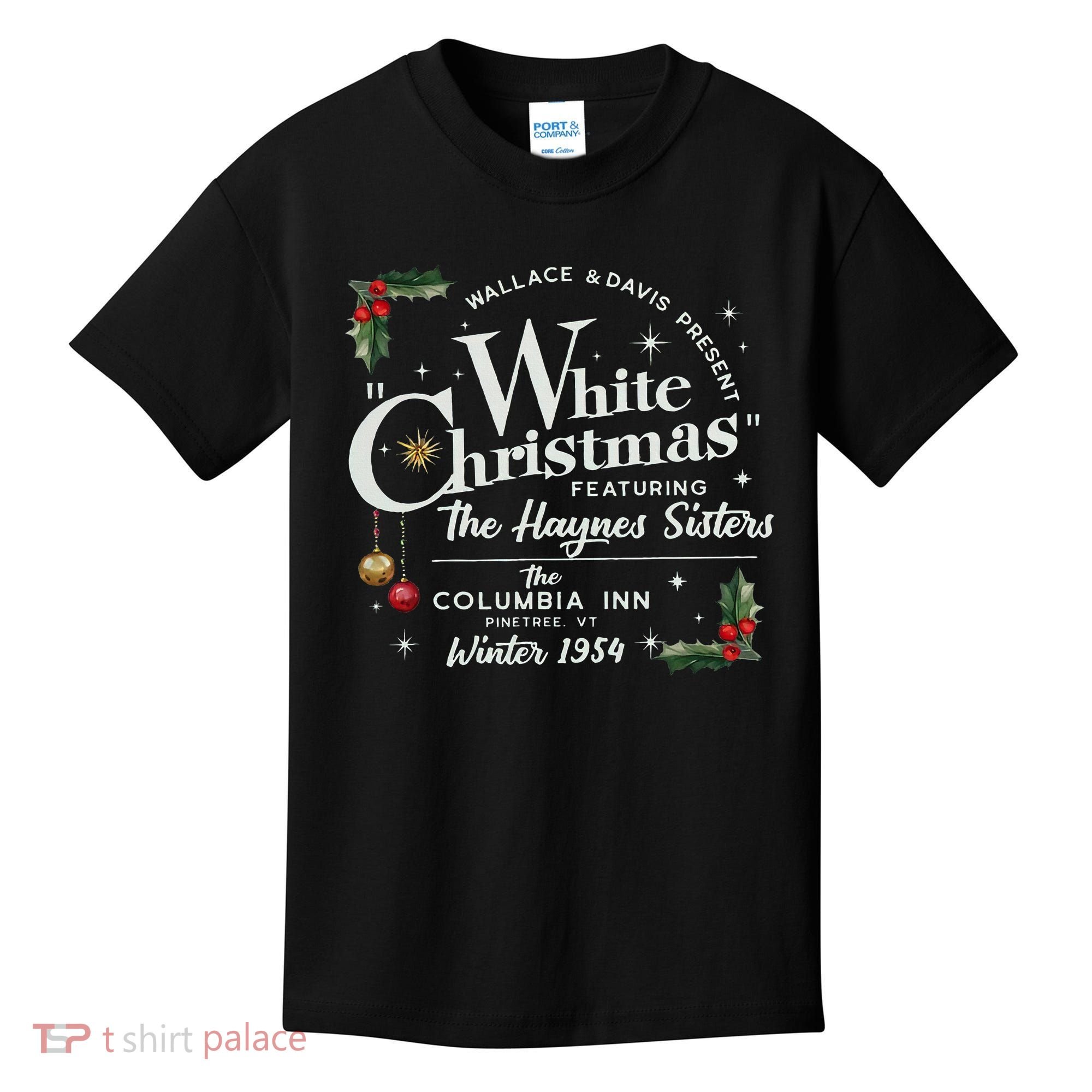 White Christmas Wallace And Davis Haynes Sister  Kids T-Shirt