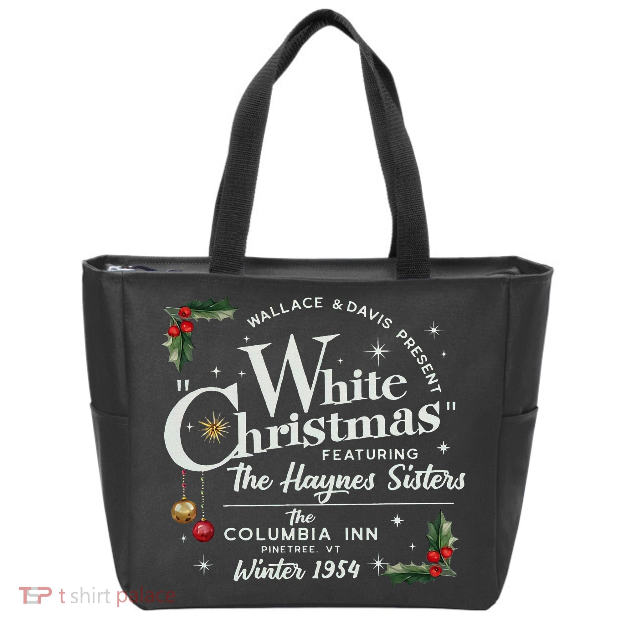 White Christmas Wallace And Davis Haynes Sister  Tote Bag