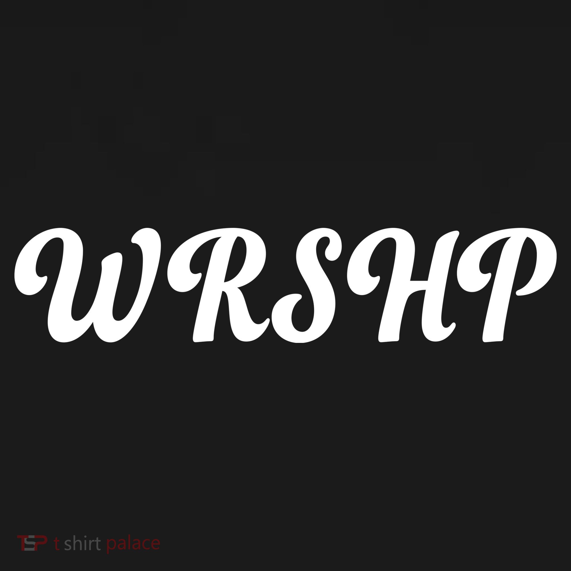 WRSHP Christian Worship Shortened Word Toddler Hoodie