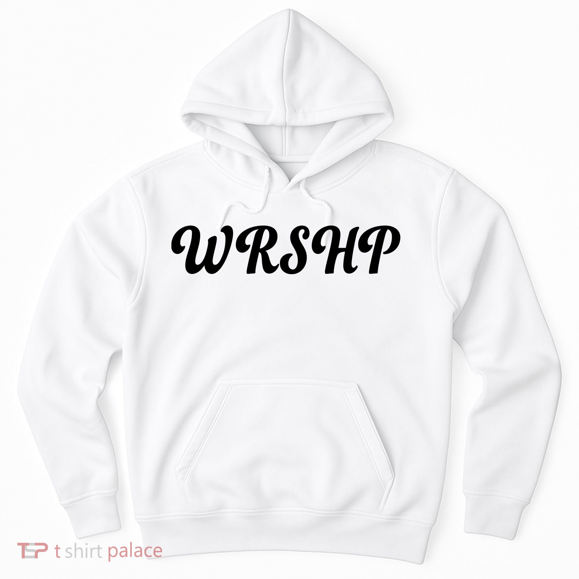 WRSHP Christian Worship Shortened Word Hoodie