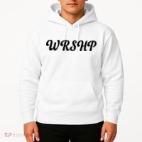 WRSHP Christian Worship Shortened Word Hoodie thumb 2