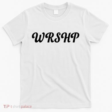 WRSHP Christian Worship Shortened Word T-Shirt
