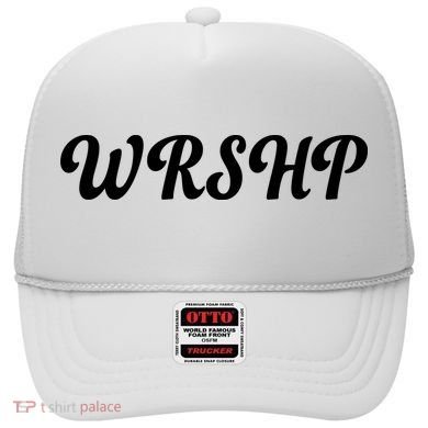 WRSHP Christian Worship Shortened Word Hat