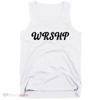 WRSHP Christian Worship Shortened Word Tank Top thumb 0