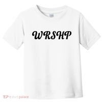 WRSHP Christian Worship Shortened Word Toddler T-Shirt thumb 0