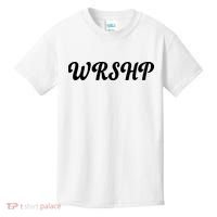 WRSHP Christian Worship Shortened Word Kids T-Shirt thumb 0