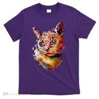 Watercolor Cat T-Shirt thumb 0