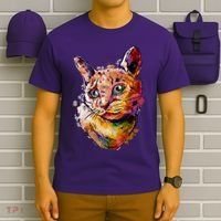 Watercolor Cat T-Shirt thumb 6