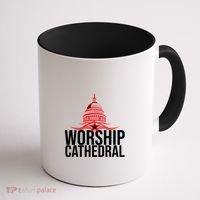 Worship Cathedral Coffee Mug thumb 1
