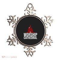 Worship Cathedral Ornament thumb 0