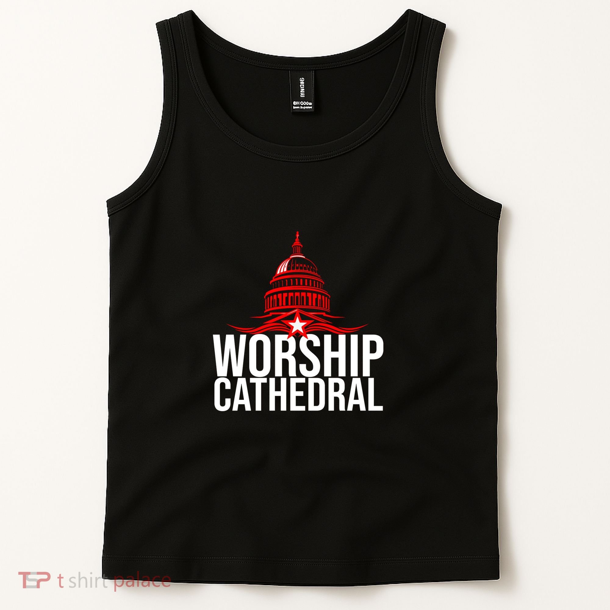 Worship Cathedral Tank Top