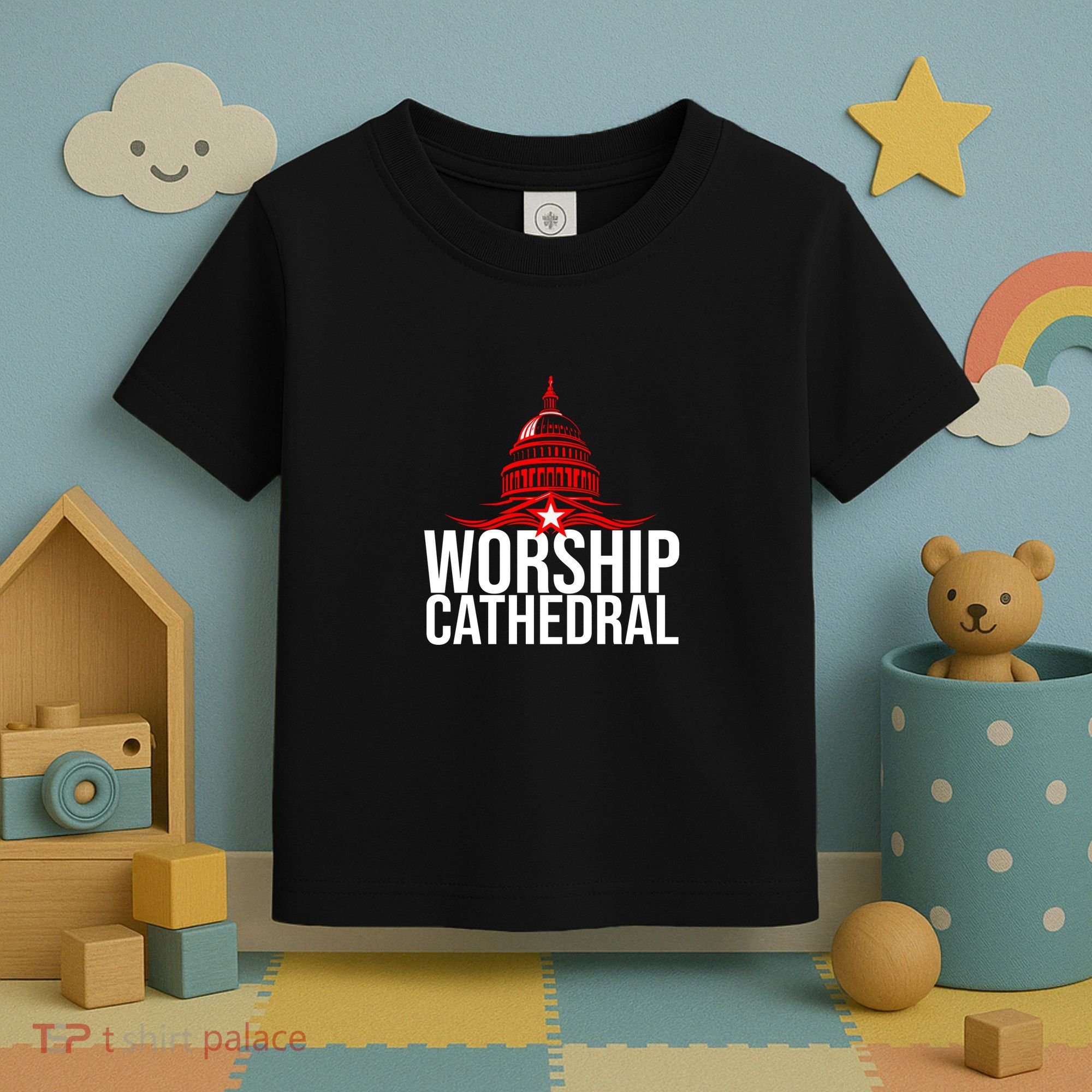 Worship Cathedral Toddler T-Shirt