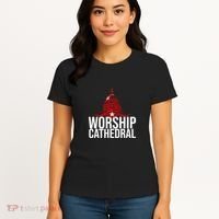 Worship Cathedral Women's T-Shirt thumb 4