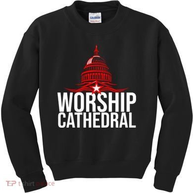 Worship Cathedral Kids Sweatshirt