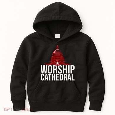 Worship Cathedral Kids Hoodie