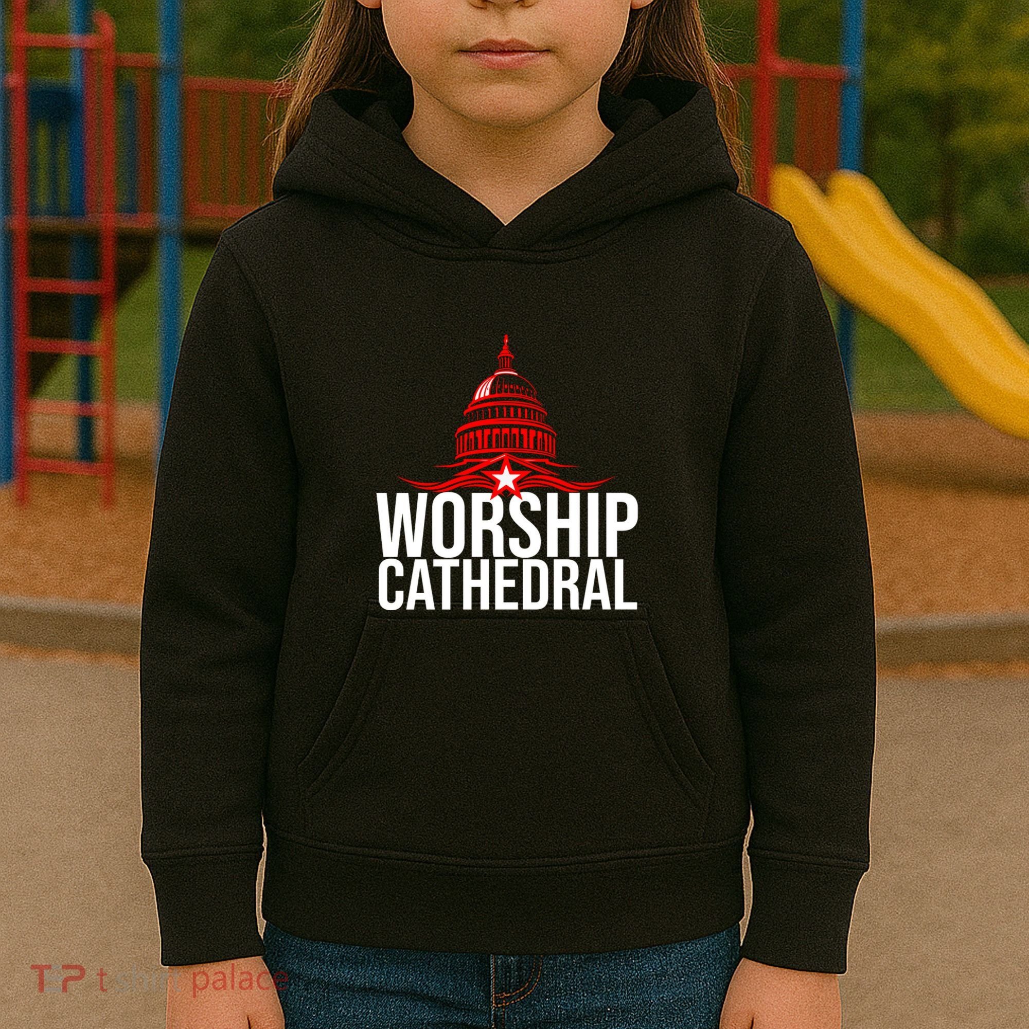Worship Cathedral Kids Hoodie