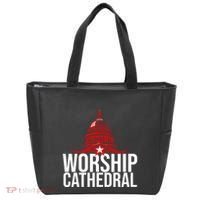 Worship Cathedral Tote Bag thumb 0