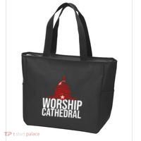Worship Cathedral Tote Bag thumb 3