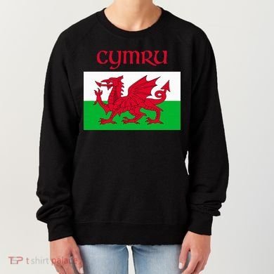 Wales Cymru Welsh Flag Women's Sweatshirt