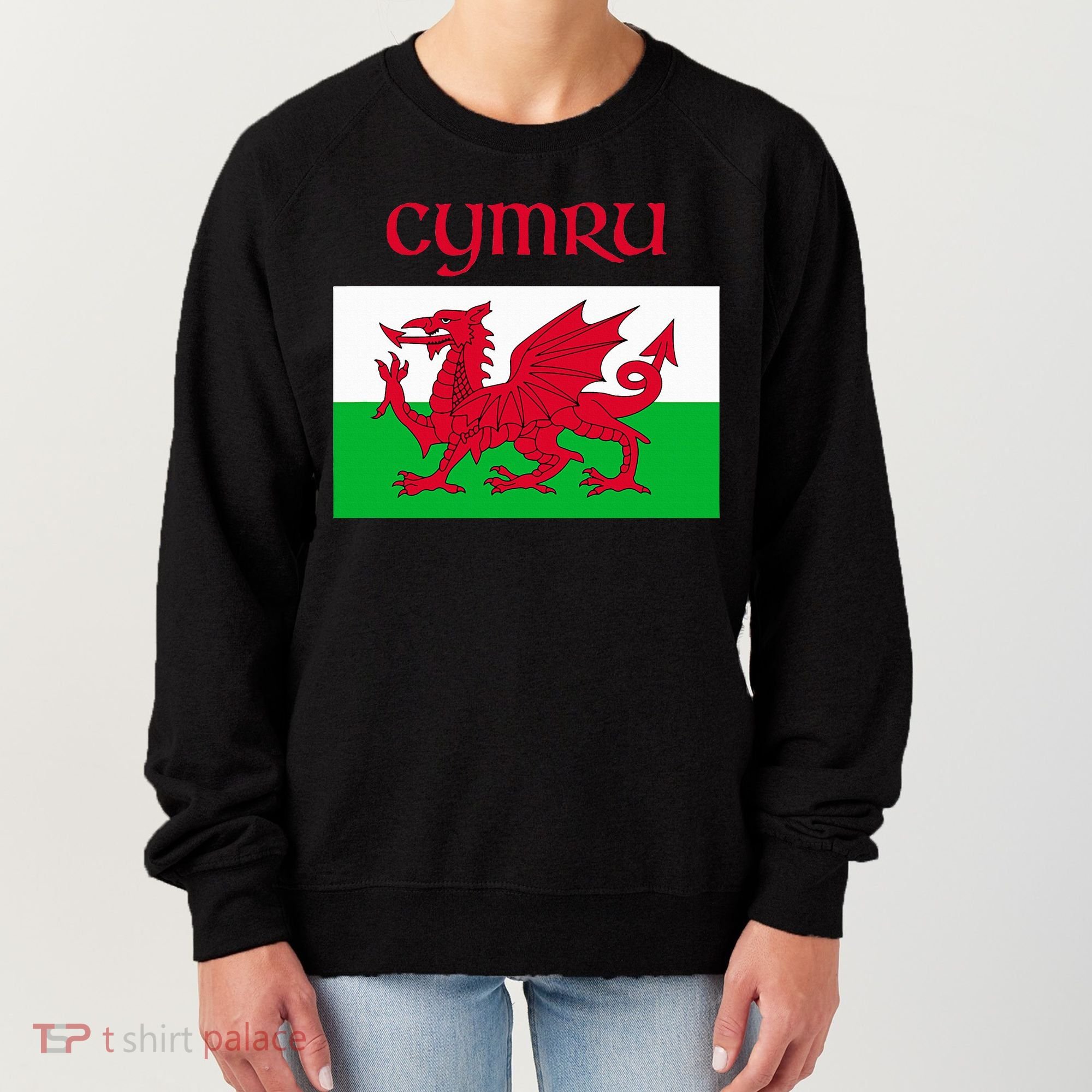 Wales Cymru Welsh Flag Women's Sweatshirt