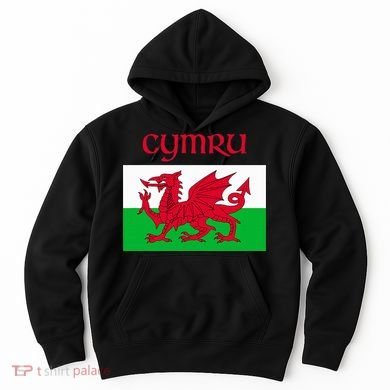 Wales Cymru Welsh Flag Hoodie