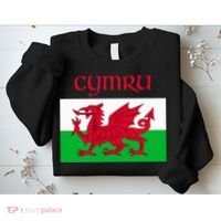 Wales Cymru Welsh Flag Sweatshirt thumb 2