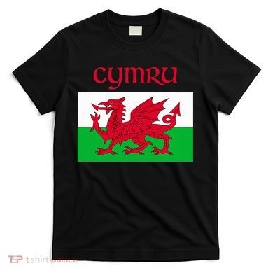 Wales Cymru Welsh Flag T-Shirt