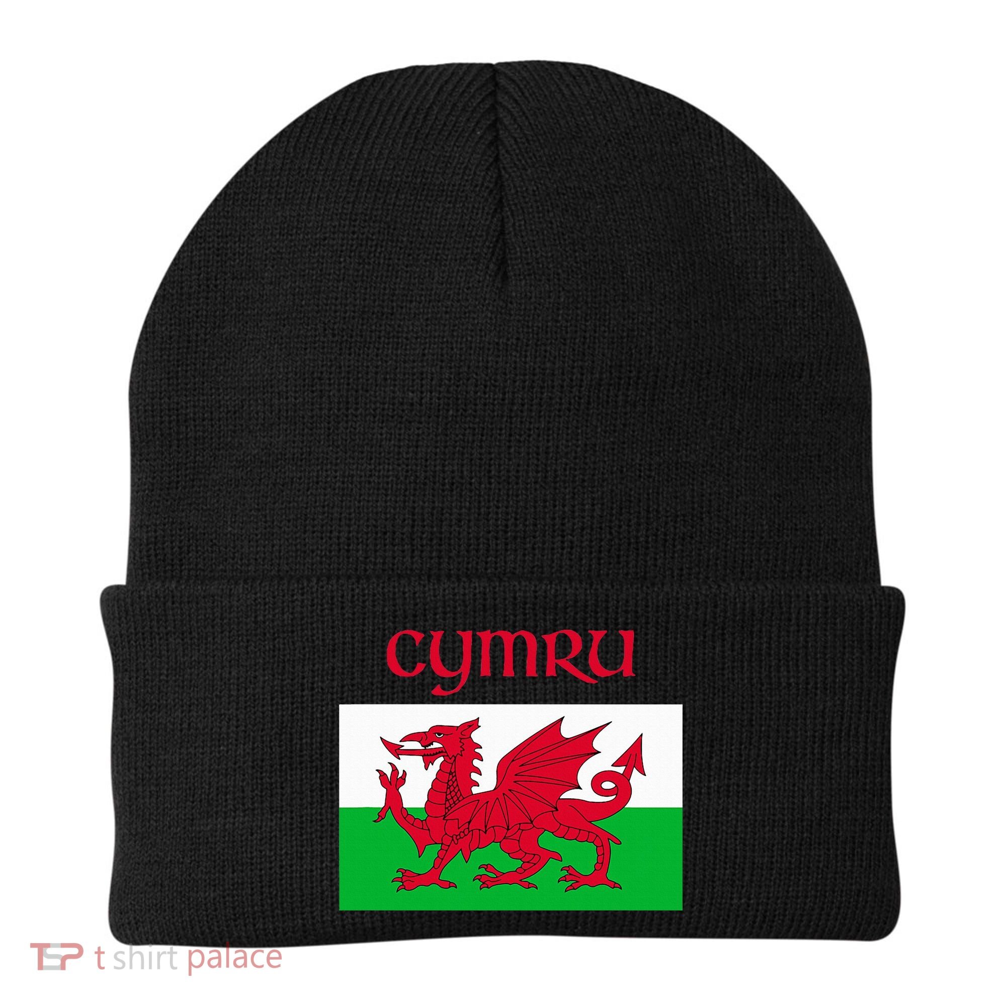 Wales Cymru Welsh Flag Beanie