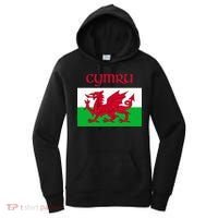 Wales Cymru Welsh Flag Women's Hoodie thumb 0