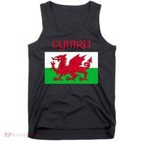 Wales Cymru Welsh Flag Tank Top thumb 0