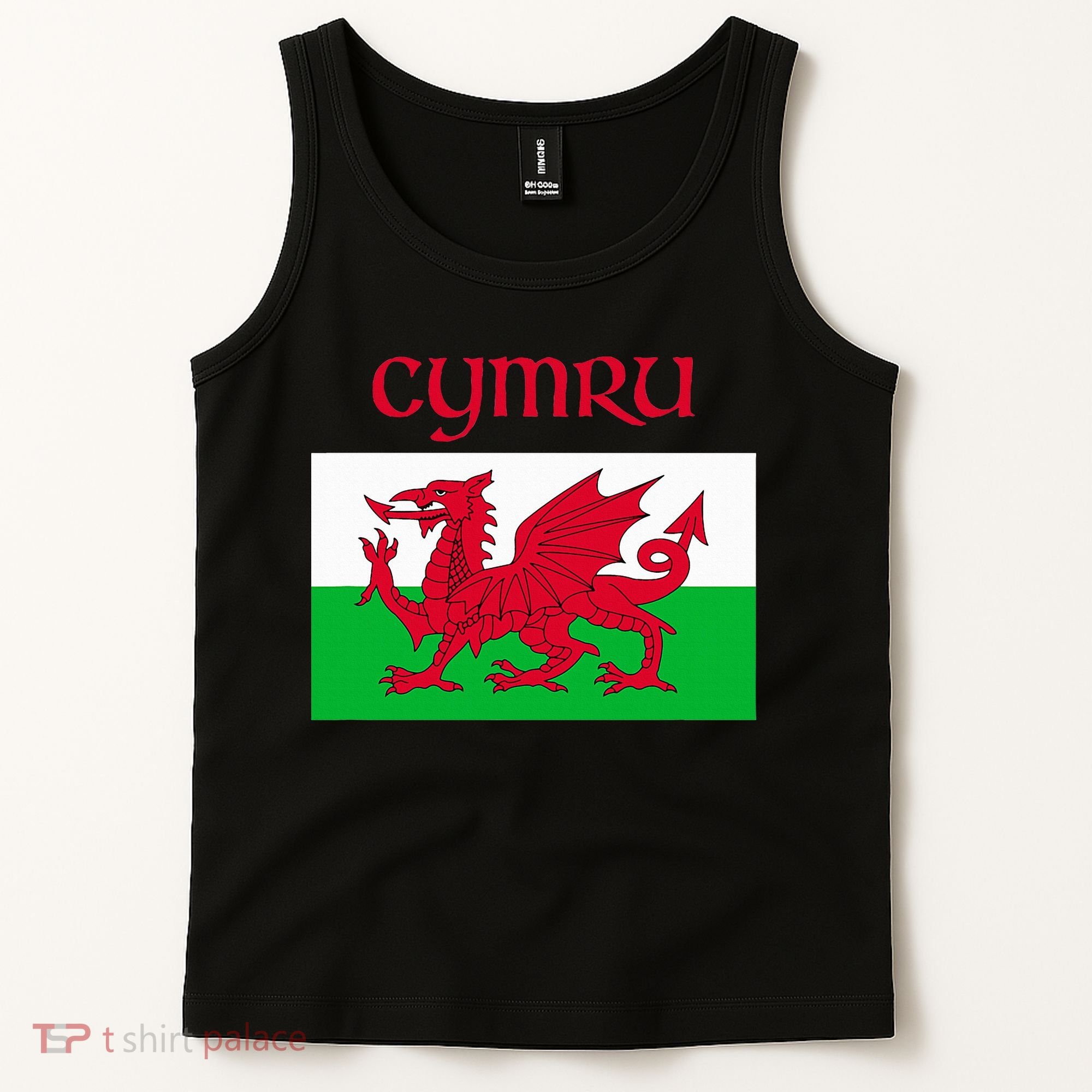 Wales Cymru Welsh Flag Tank Top