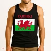 Wales Cymru Welsh Flag Tank Top thumb 3