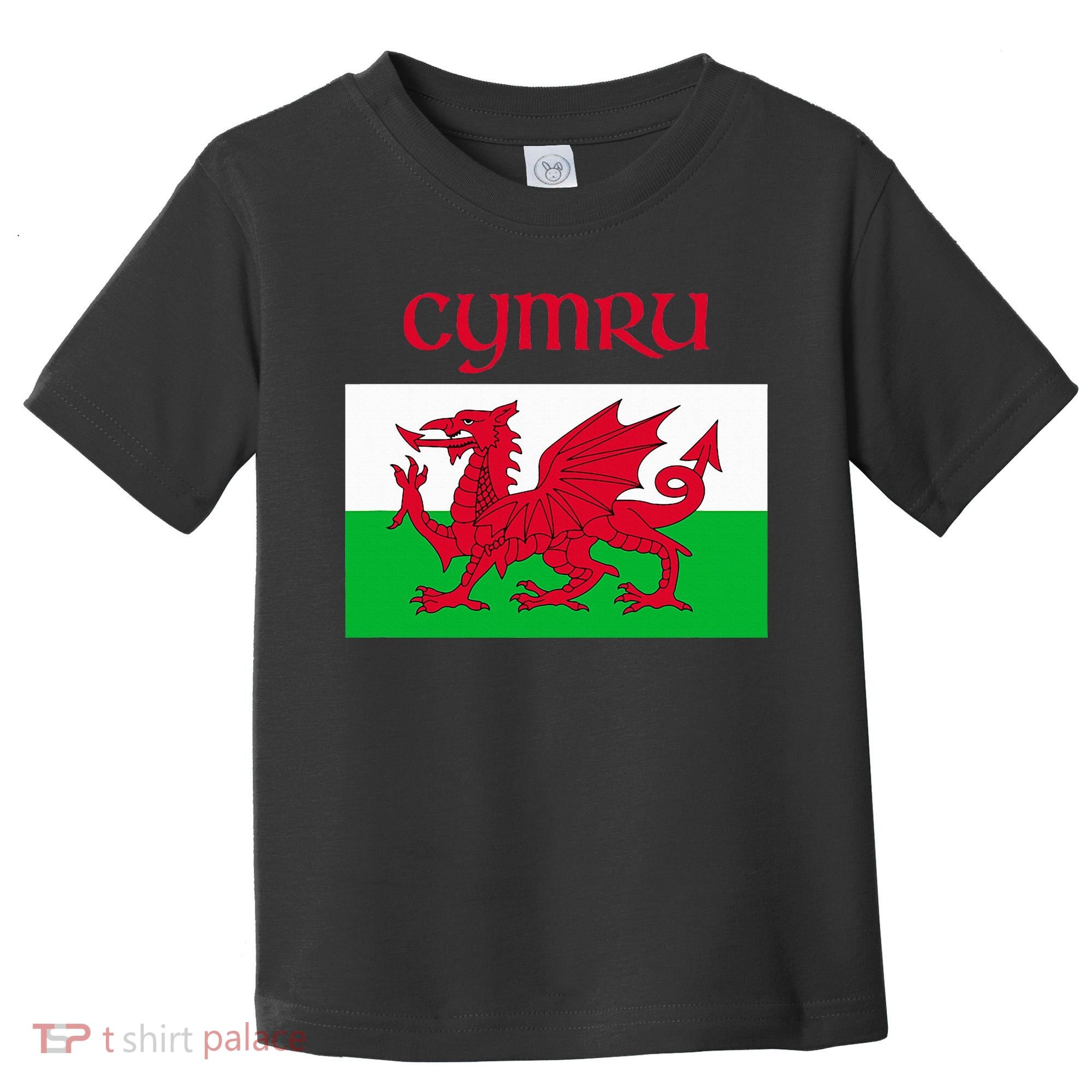 Wales Cymru Welsh Flag Toddler T-Shirt